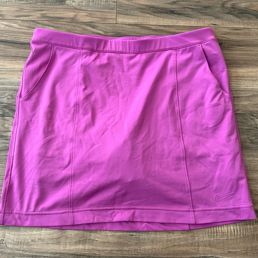 Nike Girl's Pink Logo Active Skort Skirt